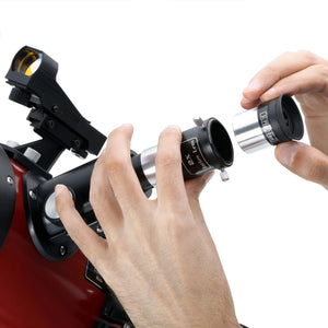 AmScope Reflector EQ Telescope with Equatorial Mount and Stainless Steel Tripod