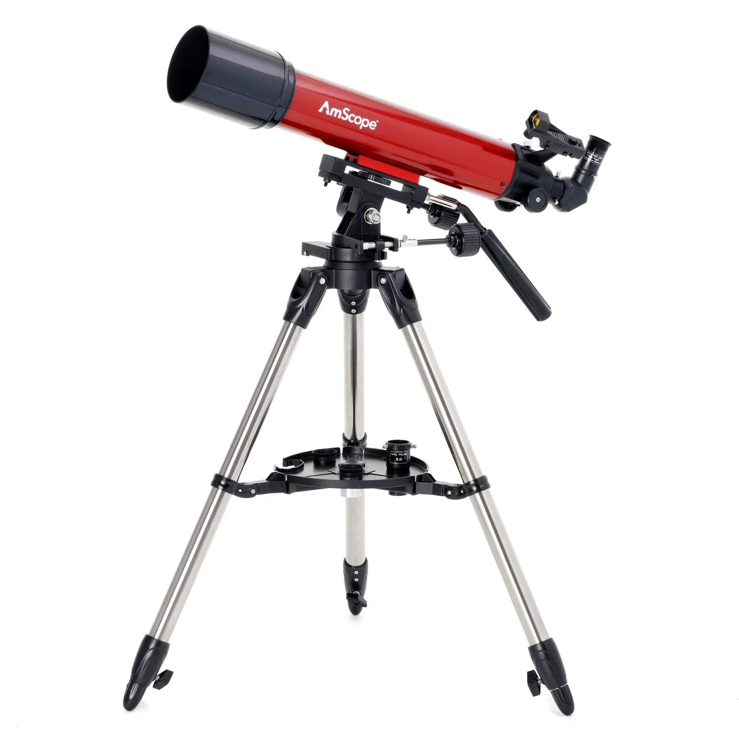 AmScope ALT-AZ Series Refractor Telescope with Alt-Azimuth Mount