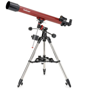 AmScope EQ Series Equatorial Refractor Telescope