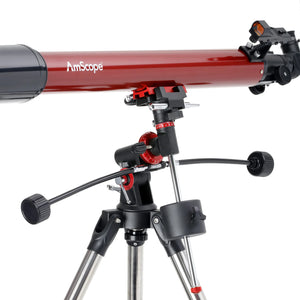 AmScope EQ Series Equatorial Refractor Telescope