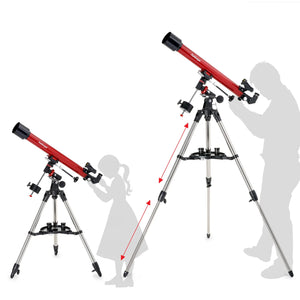 AmScope EQ Series Equatorial Refractor Telescope