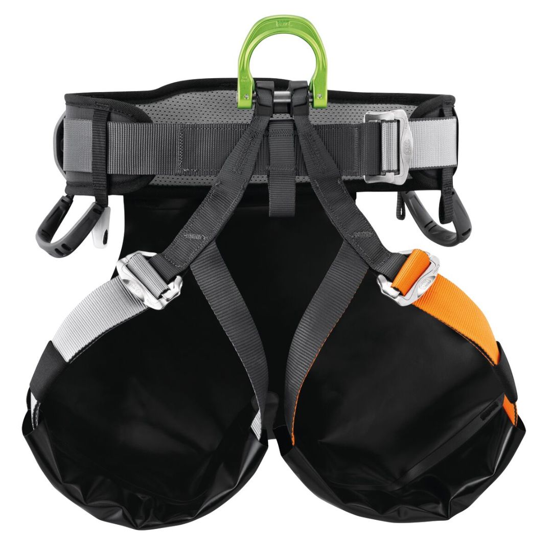 Canyoning Harness with Padded Belt and CANYON Protection