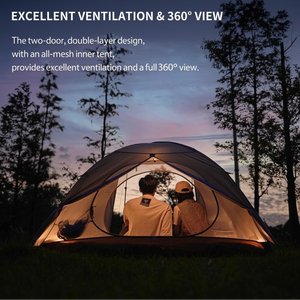 Naturehike Cloud River Series 2-Person Dome Tent