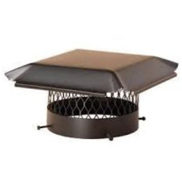 Tomahawk Round Bolt-On Galvanized Chimney Covers