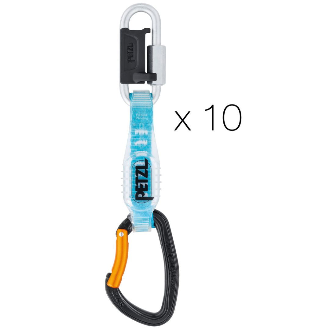 Petzl DJINN STEEL AXESS Quickdraws Package x 10 units