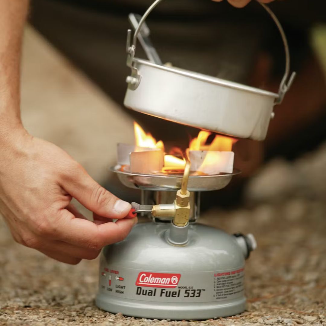 Coleman Guide Series® Compact Dual Fuel™ Stove - BIOWEB USA
