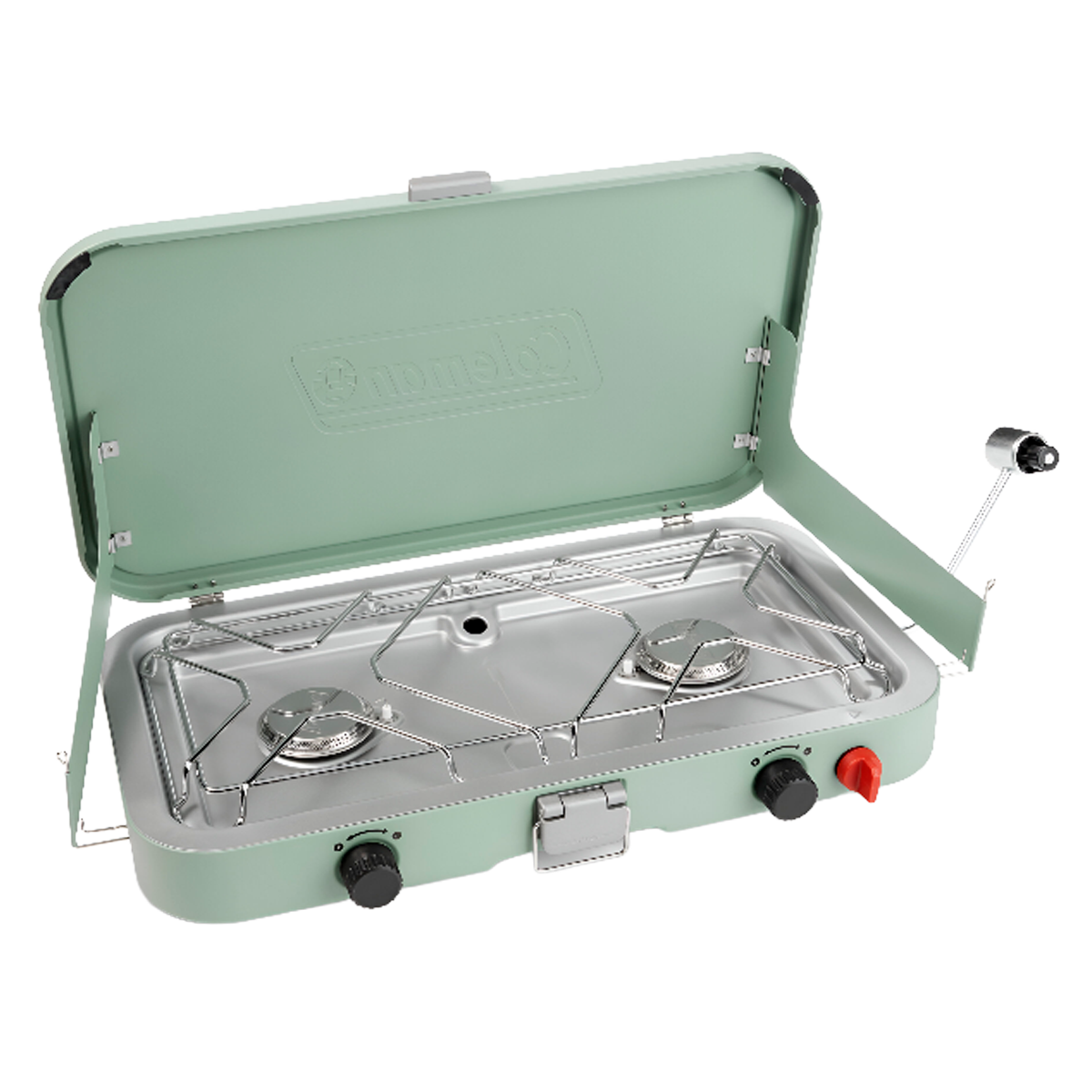 Réchaud de Camping Pliable,Réchaud à Gaz 2 Brûleurs Réchaud Grill Camping Portable Avec 2 Réchaud de Camping Pliable,Réchaud à Gaz 2 Brûleurs Réchaud Grill Camping Portable Avec 2