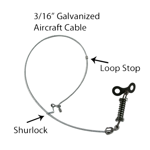 Collarum Canine Traps Replacement Cable