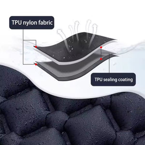 DUTRIEUX Outdoor Camping Inflatable Mattress Sleeping Pad With Pillows 