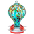 Hand-Blown Glass Hummingbird Feeders with Perch 32 oz