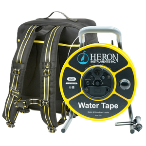 Heron Professional Water Level Tape Measure with Fixed Probe and Instant Drawdown Mode