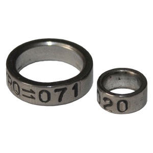 B-Tools Closed Stainless Steel Bands w/ Filling x 10 u.