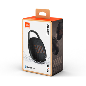 JBL Clip 5 Ultra-Portable Bluetooth Speaker with Integrated Carabiner