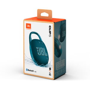 JBL Clip 5 Ultra-Portable Bluetooth Speaker with Integrated Carabiner