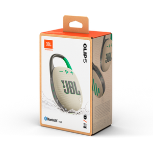 JBL Clip 5 Ultra-Portable Bluetooth Speaker with Integrated Carabiner