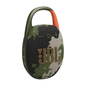 JBL Clip 5 Ultra-Portable Bluetooth Speaker with Integrated Carabiner