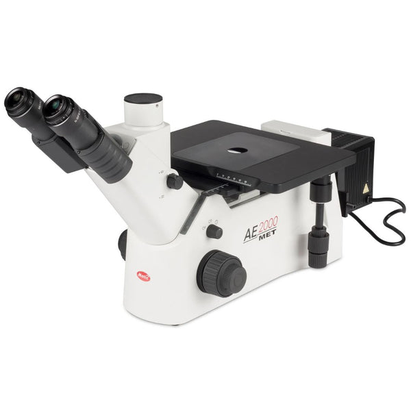 Motic AE2000MET Trinocular Inverted Compound Microscope - BIOWEB USA
