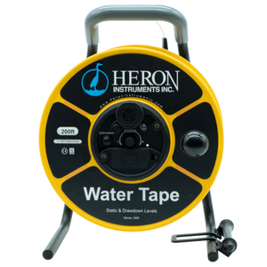Heron Professional Water Level Tape Measure with Fixed Probe and Instant Drawdown Mode