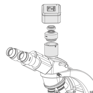 Moticam Microscope Camera CMOS Sensor Wi-Fi Series 8 MP