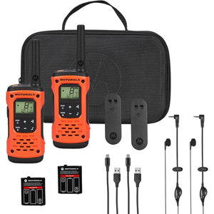 Motorola T605 H2O Two-Way Radio up to 35 Miles, 22 Channels
