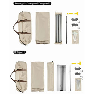 Naturehike 8-12 Person Shade Tent