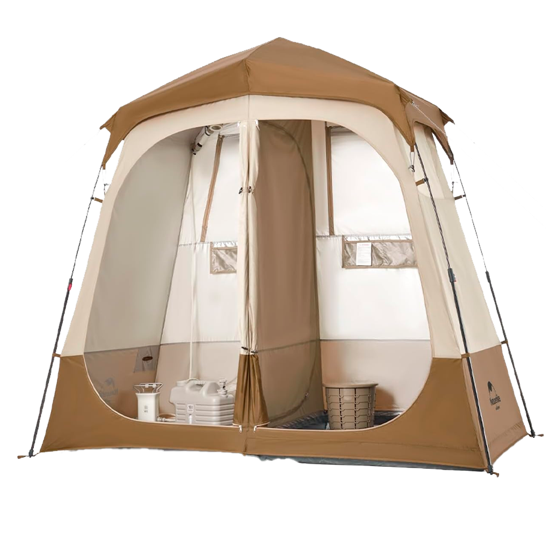 Naturehike Automatic Portable Shower with Water and Dust Separation and Mobile Toilet