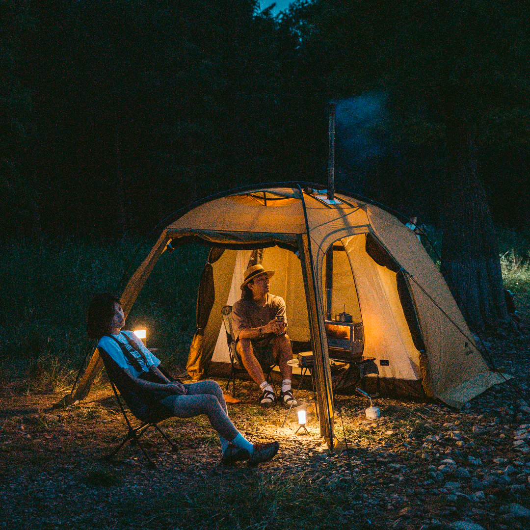 one night one tent Naturehike DUNE 7.6 One Room and One Hall Camping Tent