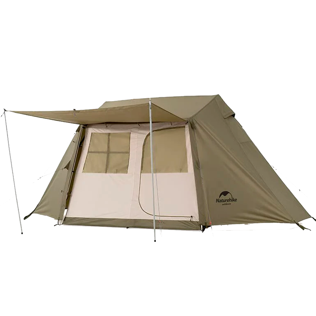 naturehike 4 person tent Naturehike Village 5.0 3-4 Person Snowproof Tent with Rain Fly