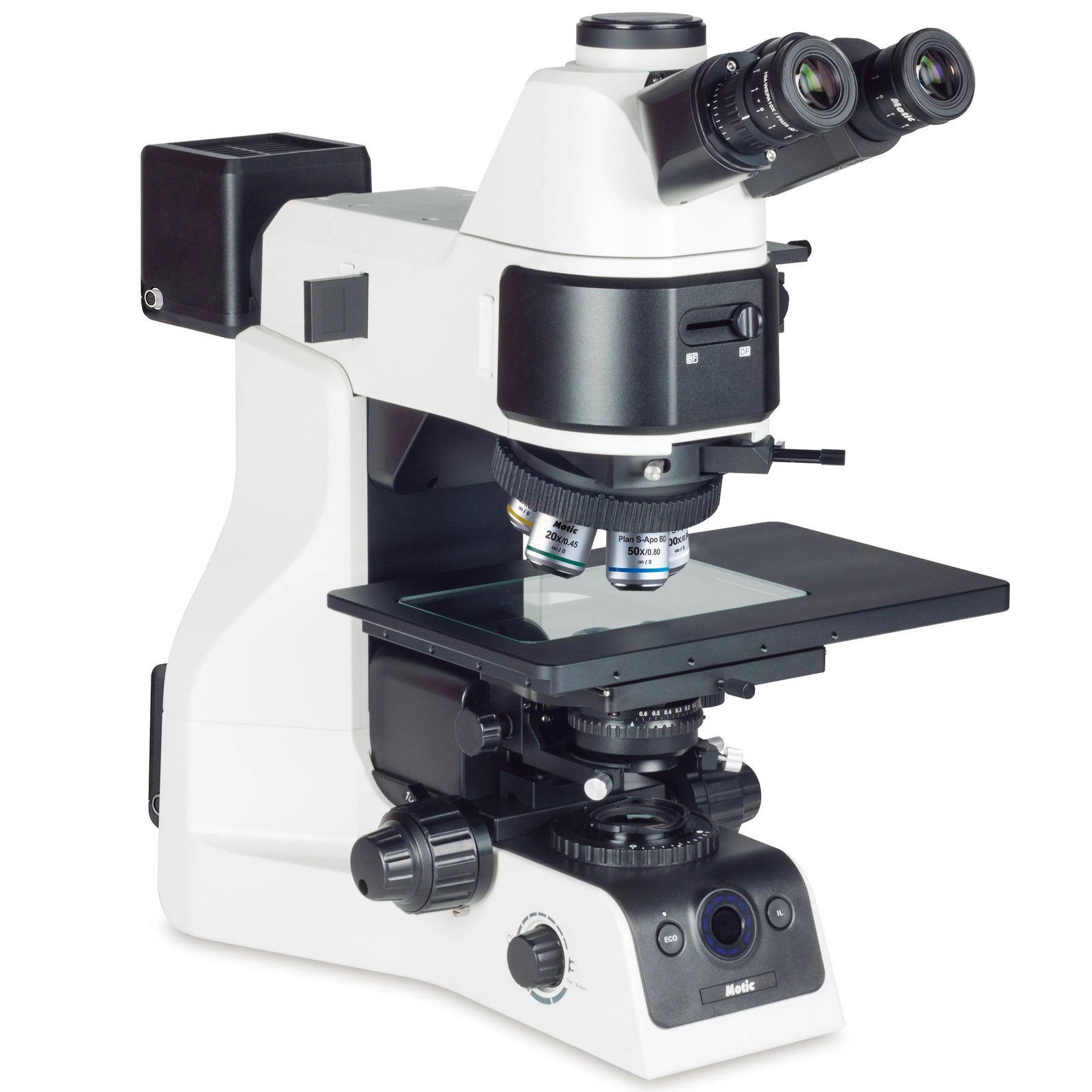 Motic PA53MET Trinocular Compound Microscope up to 100X with Reflected Illumination