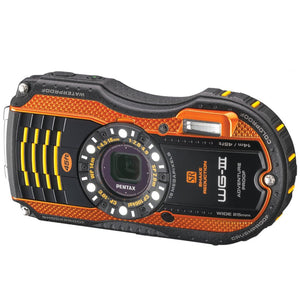 Pentax Optio WG-3 16 MP Waterproof Compact Digital Cameras, 4X Optical Zoom