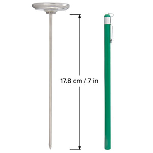 Reotemp Home Compost Thermometer with 1/4″ Ø Probe and 7″ Length