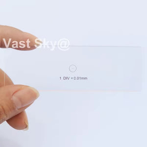 Micrometric Calibration Slide for Microscopes 0.01 mm