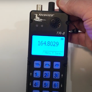 Telonics TR-8 Handheld Scanning Receiver