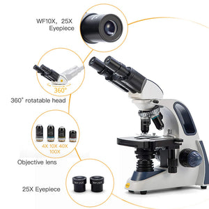 Swift Microscopes Serie SW380 40X-2500X