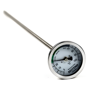 REOTEMP Home Compost Thermometers with 5/16″ Ø Stems, Starting at 24″ in Length