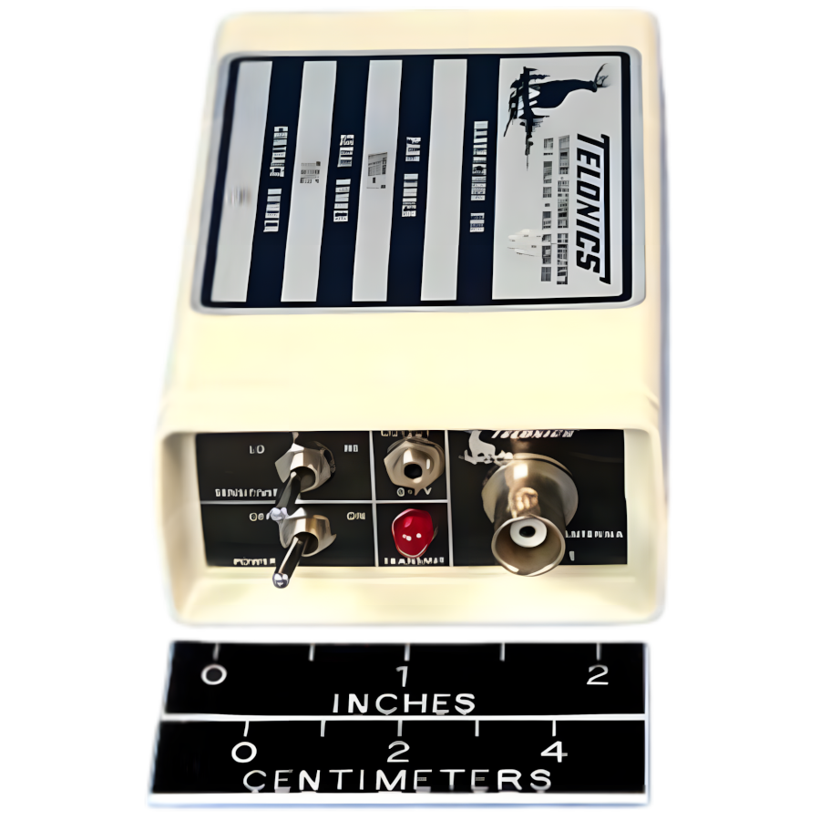 Telonics TVR-1 Test Receiver for 145–170 MHz VHF Transmitters with Visual Indicator and Pulse Output