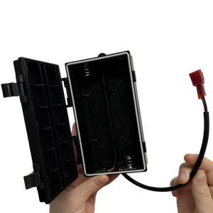 4 D-Cell External Battery Holder Model 1.50 for 6V Traps