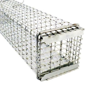 Tomahawk E30D-SS Excluder Trap with One Way Door and Rear Door