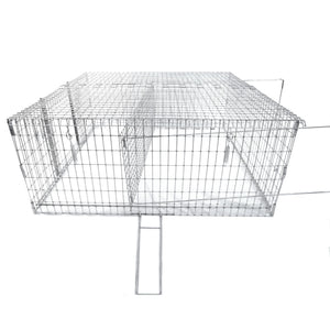 Tomahawk Collapsible Drop Traps 36L x 36W x 14H in with Squeeze Panel