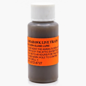 Tomahawk Male Raccoon Gland Lure or Raccoon Eviction Liquid 1 oz