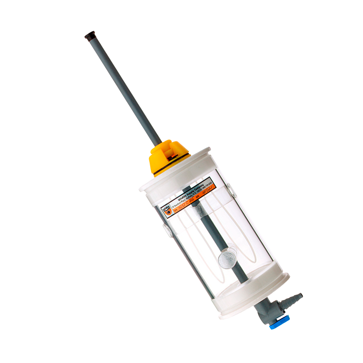 Wildco Kemmerer Water Sampler Vertical Acrylic TT PU 