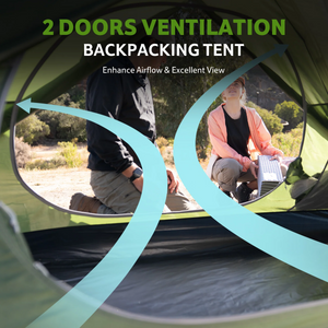 Naturehike Bleik Series Portable 3-Season 2 to 3-Person Tent