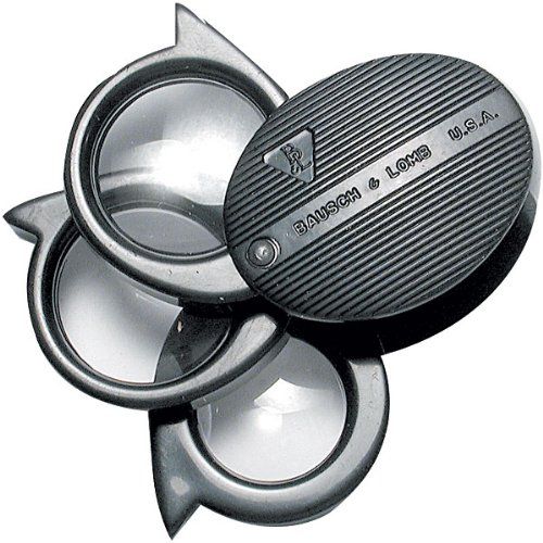 Bausch & Lomb Foldable Pocket Jewelry Loupes