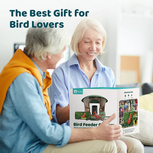 Birdfy Smart Bird Feeder 2 with Camera Night Vision and AI Bird Recognition