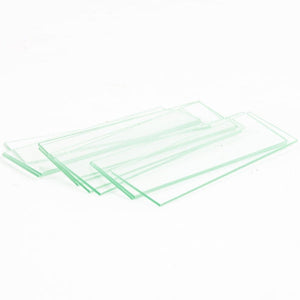 AmSCOPE 72 Pre-Cleaned Blank Microscope Slides and 100 22x22mm Square Cover Glass