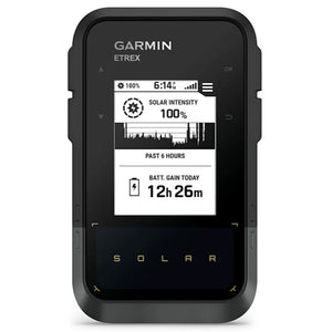 Garmin eTrex Solar Handheld Navigator – Multiband GPS with Unlimited Solar Charging, IPX7 Rated