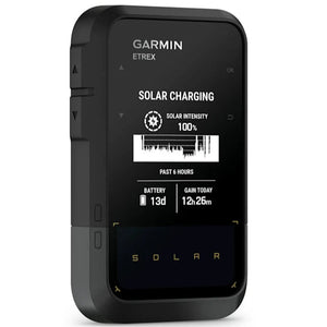 Garmin eTrex Solar Handheld Navigator – Multiband GPS with Unlimited Solar Charging, IPX7 Rated
