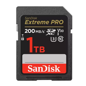SanDisk Extreme PRO SDHC/SDXC UHS-I Memory Cards from 100MB/s to 250 MB/s