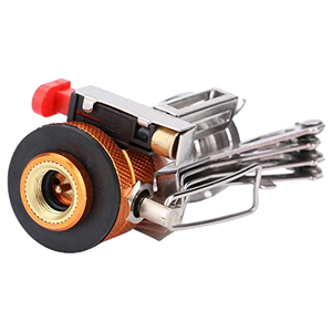 Compact Mini Camping Stove with Piezoelectric Ignition