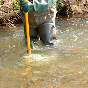 Hand-Held Surber Sampler Net for Bottom Sampling in Water Bodies